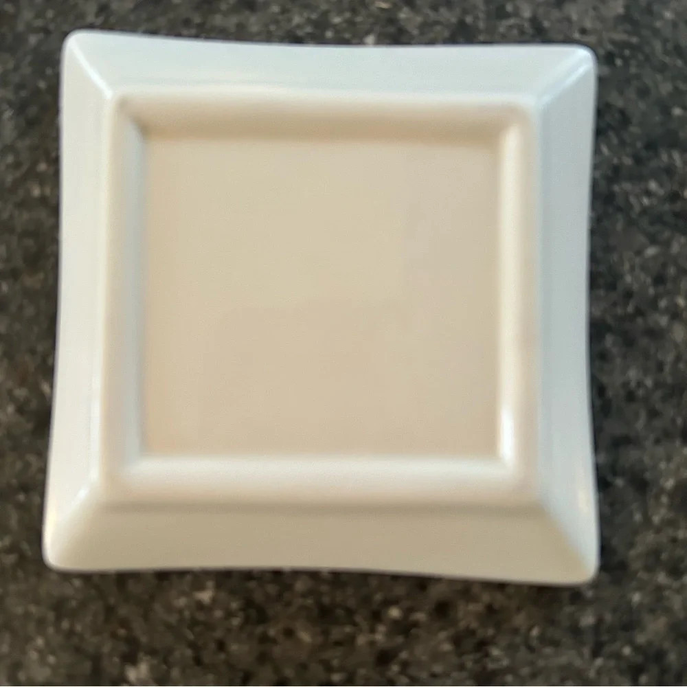 White and Gold Jewelry Dish